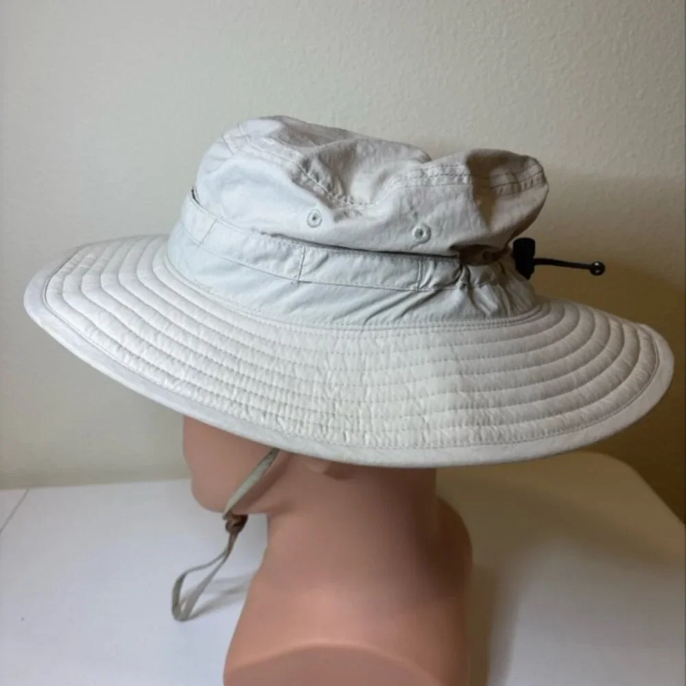 Share Columbia Sportswear Co Wide Brim Sun Bucket Hat with Chin Strap Unisex Siz - Picture 3 of 8